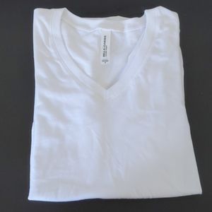 Never worn plain white v-neck t-shirt!